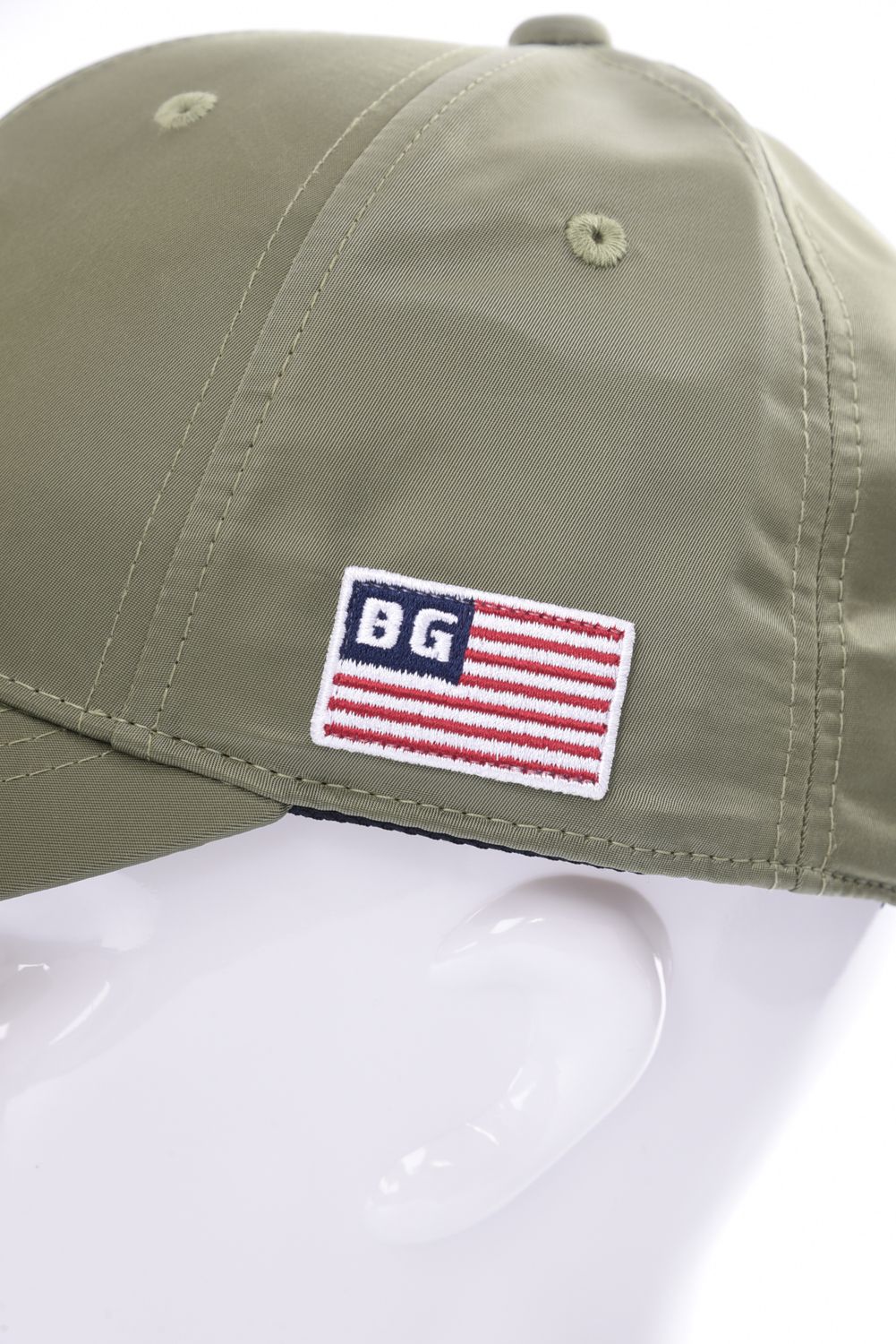 MS TWILL INITIAL CAP / イニシャル ワッペン キャップ オリーブ