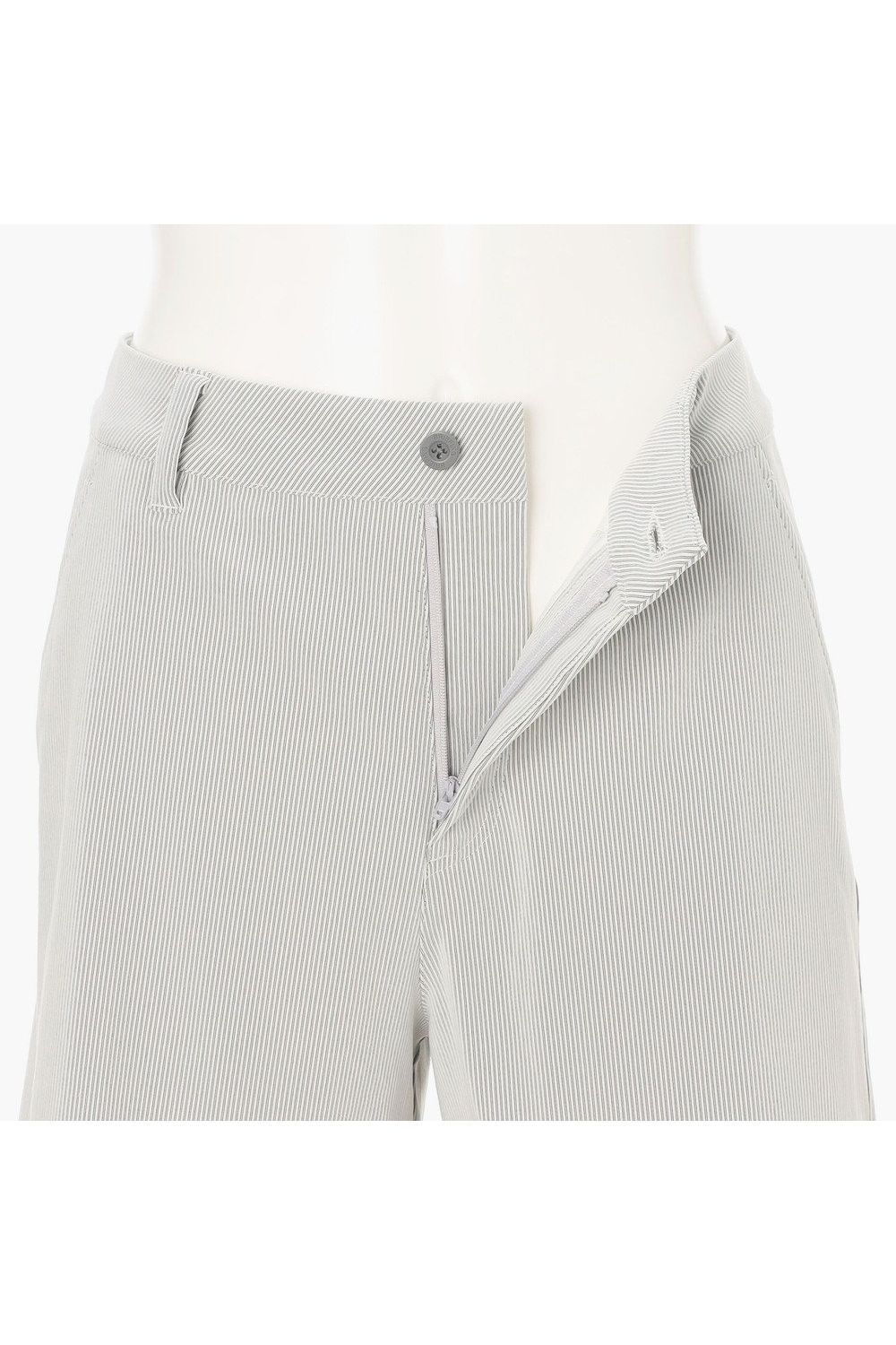 【26SS】【レディース】 WOMEN’S NYRON CORDUROY SHORT PANTS / ナイロン コーデュロイ ショートパンツ (グレーストライプ)