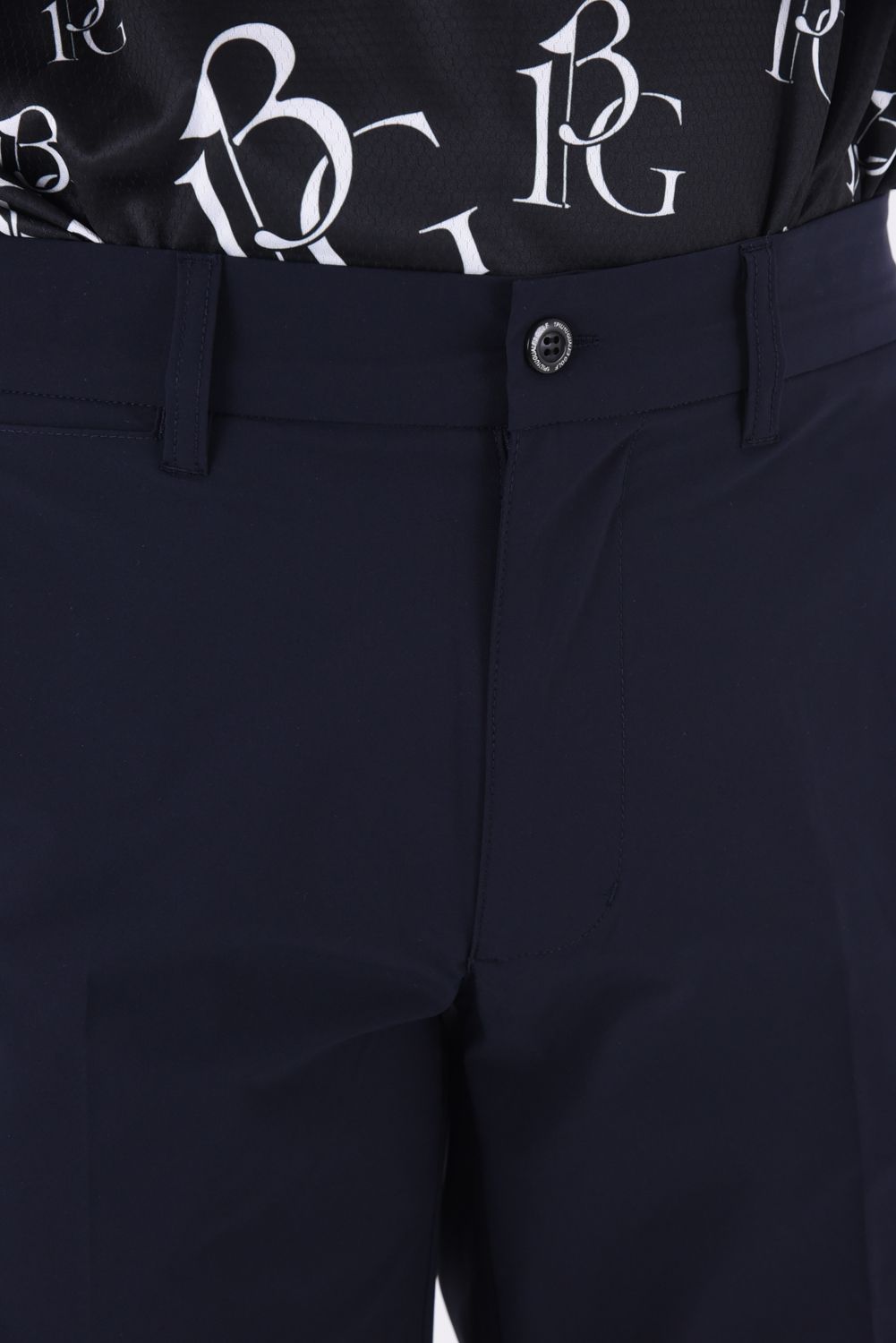BASIC SHORT PANTS / ブランドロゴ ベーシック ショートパンツ (ネイビー)