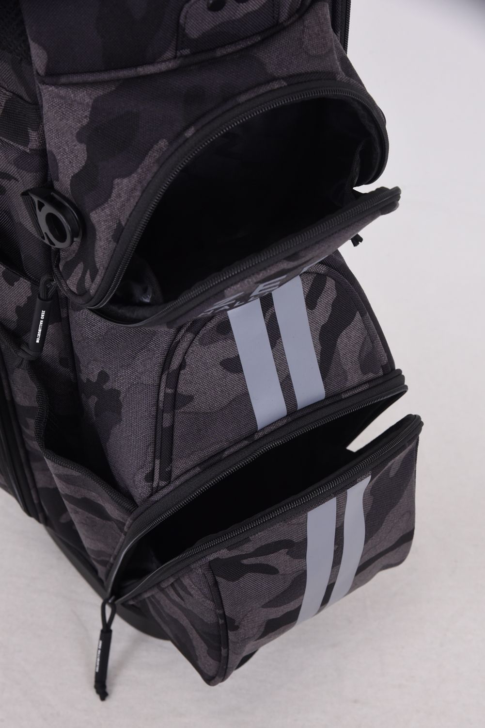 【銀行振込・代金引換不可】【返品・交換不可】【1000Dコーデュラナイロン】 Stand Bag ZHG-CB1 / スタンドタイプ キャディバッグ ブラックカモ