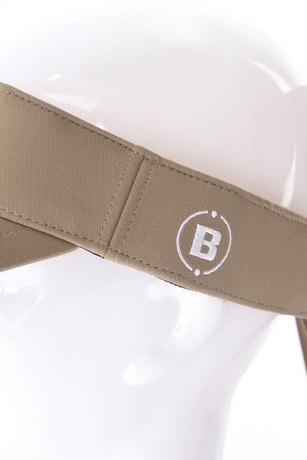 【26SS】【レディース】 WOMEN’S SMALL LOGO RIBBON VISOR / ブランドロゴ バックリボン リボンサンバイザー (ベージュ)