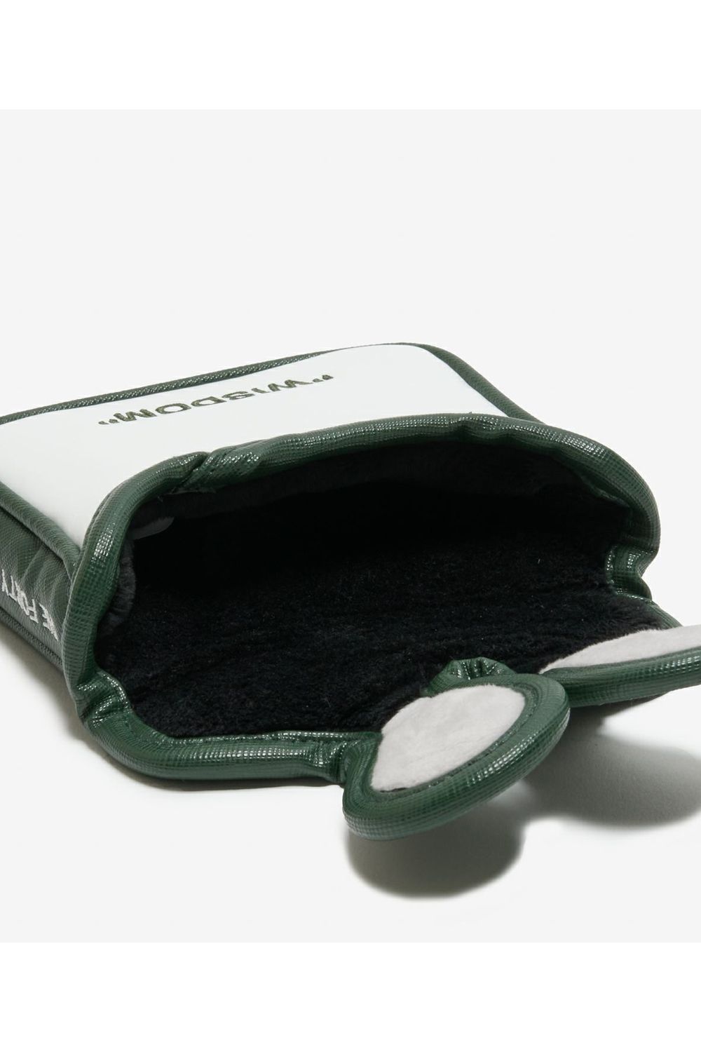 LEATHER HEAD MALLET / シンセティックレザー ブランドロゴ刺繍 マレットタイプ パターカバー (グリーン)