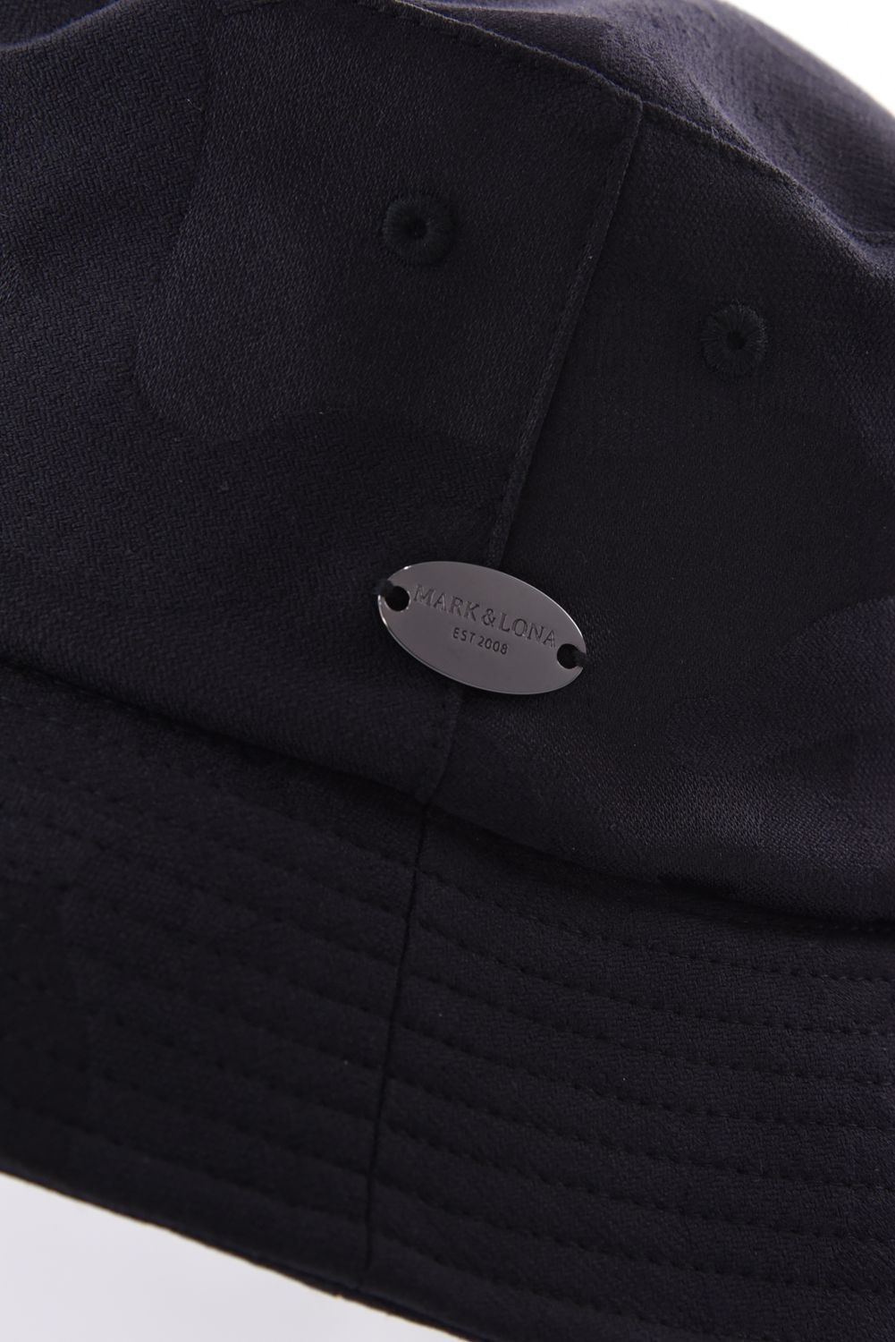 【26AW】 MERCURY CAMO STRETCH HAT / シグネチャーカモ ブランドロゴ刺繍 ストレッチバケットハット (ブラック)