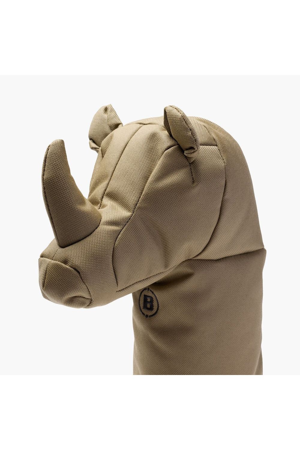 【26AW】 RHINO DRIVER COVER / "サイ"モチーフ STANDARD SERIES対応 ドライバーカバー (タン)
