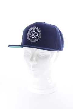 【26SS】 CIRCLE LOGO SNAPBACK CAP / サークルロゴ スナップバック キャップ (ネイビー)