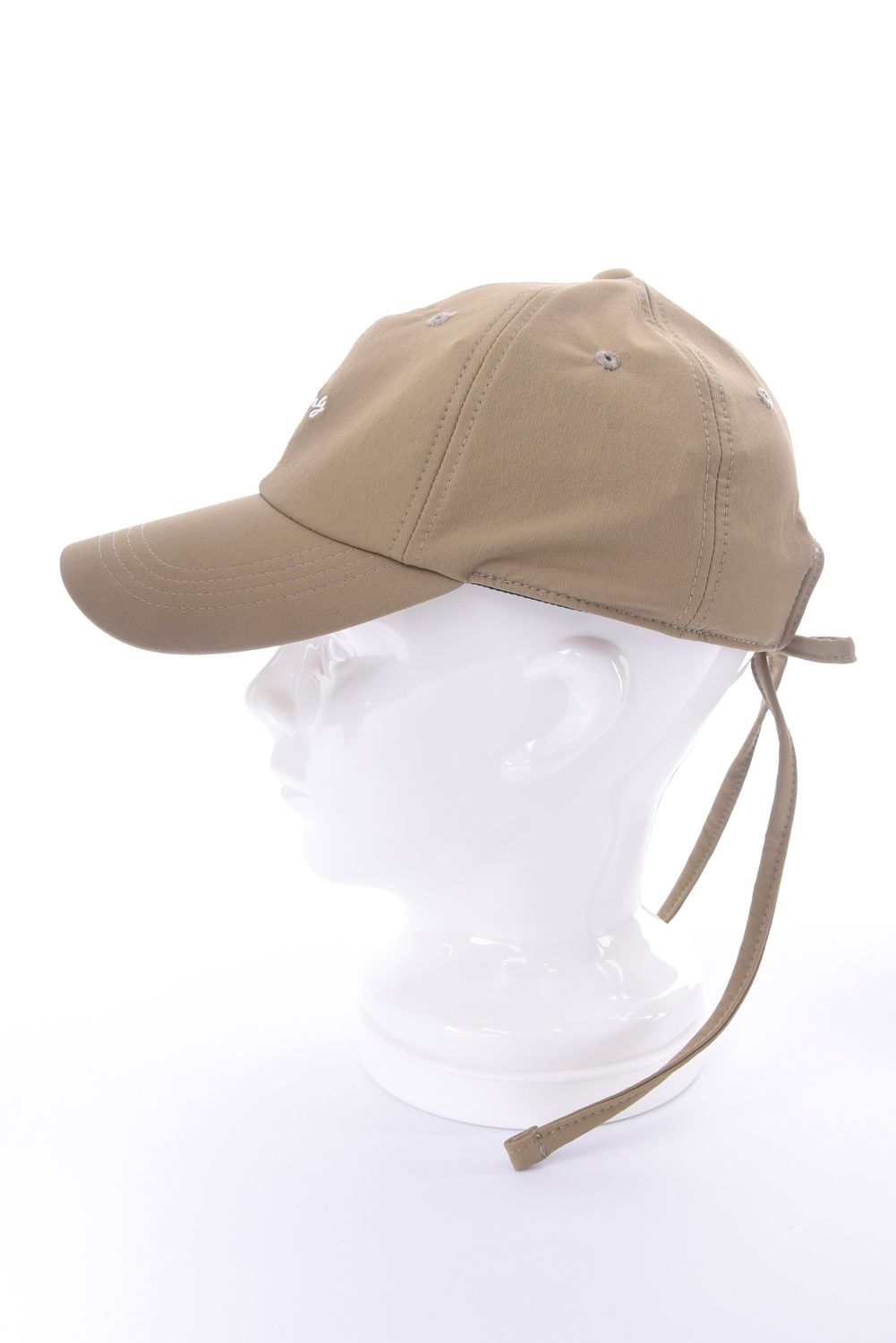 【26SS】【レディース】 WOMEN’S SMALL LOGO RIBBON CAP / ブランドロゴ バックリボン キャップ (ベージュ)