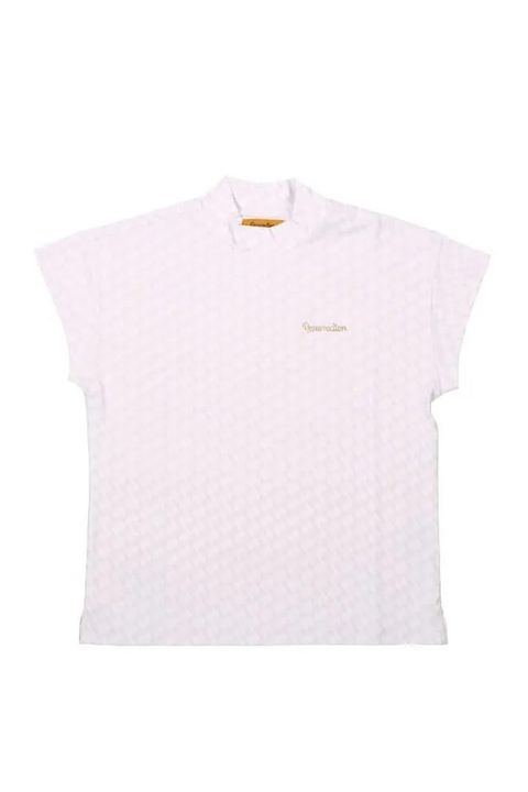 【26SS】【レディース】 WOMENS GM PRINT MOCK NECK / GMプリント モックネック (ホワイト)*
