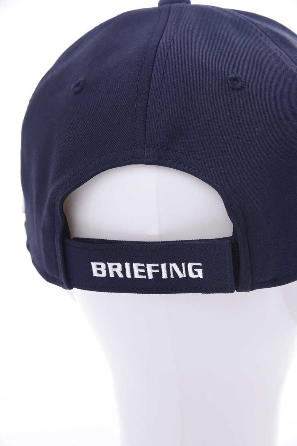 【26SS】 MEN’S ROUND LOGO CAP / アシンメトリー ラウンドロゴ キャップ (ネイビー)