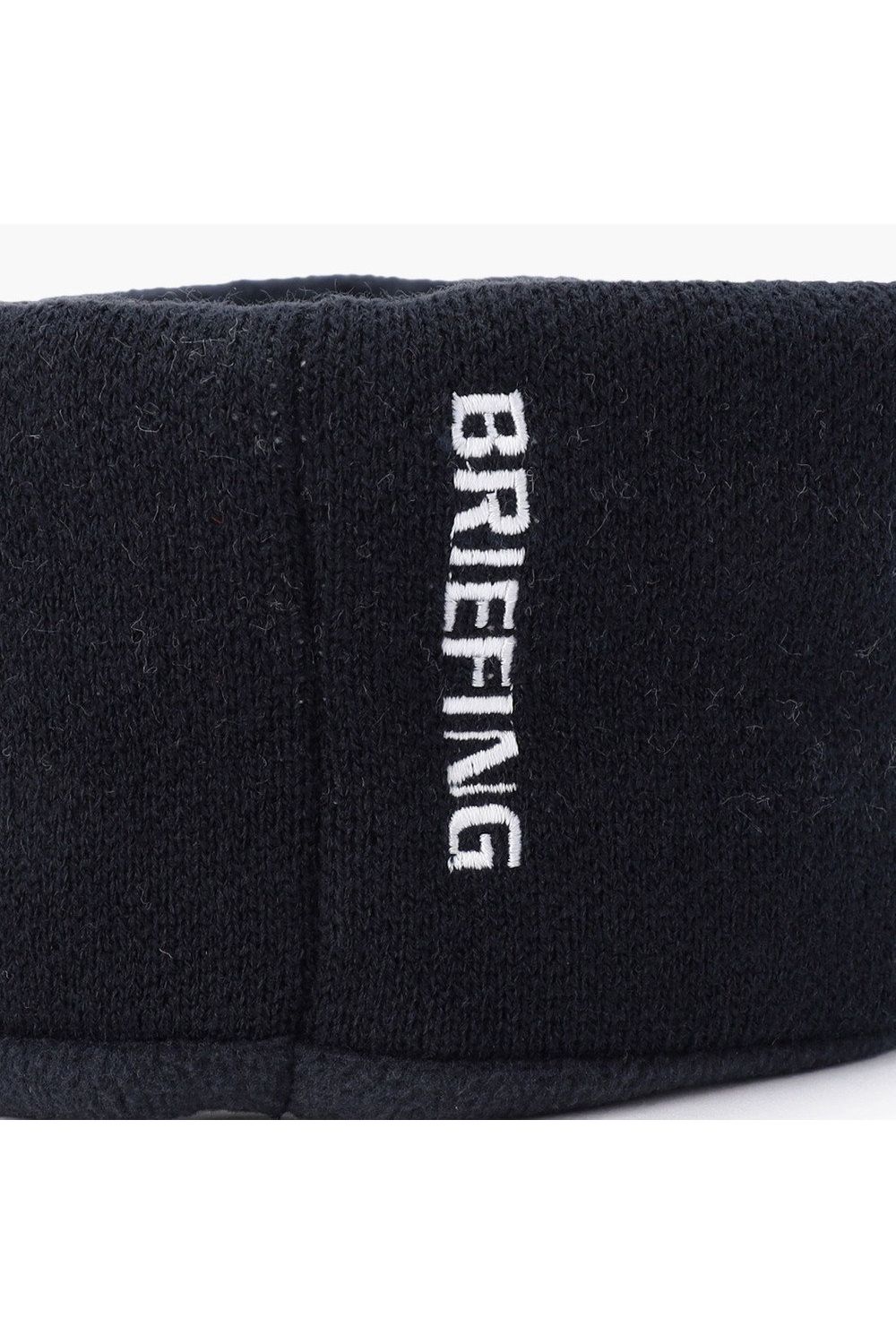 KNIT VISOR / ブランドロゴジャカード ニットサンバイザー (ネイビー)