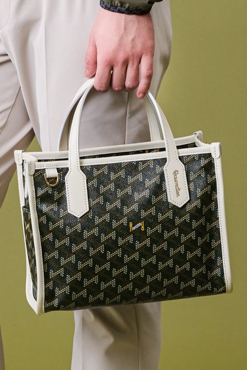 【26AW】  LANIUS SQUARE MINI (ラニウス スクエア ミニ) / ブランドオリジナルテキスタイル カートバッグ (モミ)