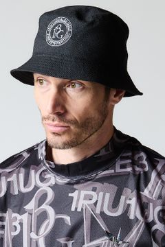 1PIU1UGUALE3 GOLF - SUCKER CIRCLE BUCKET HAT / 113Gサークルロゴ 
