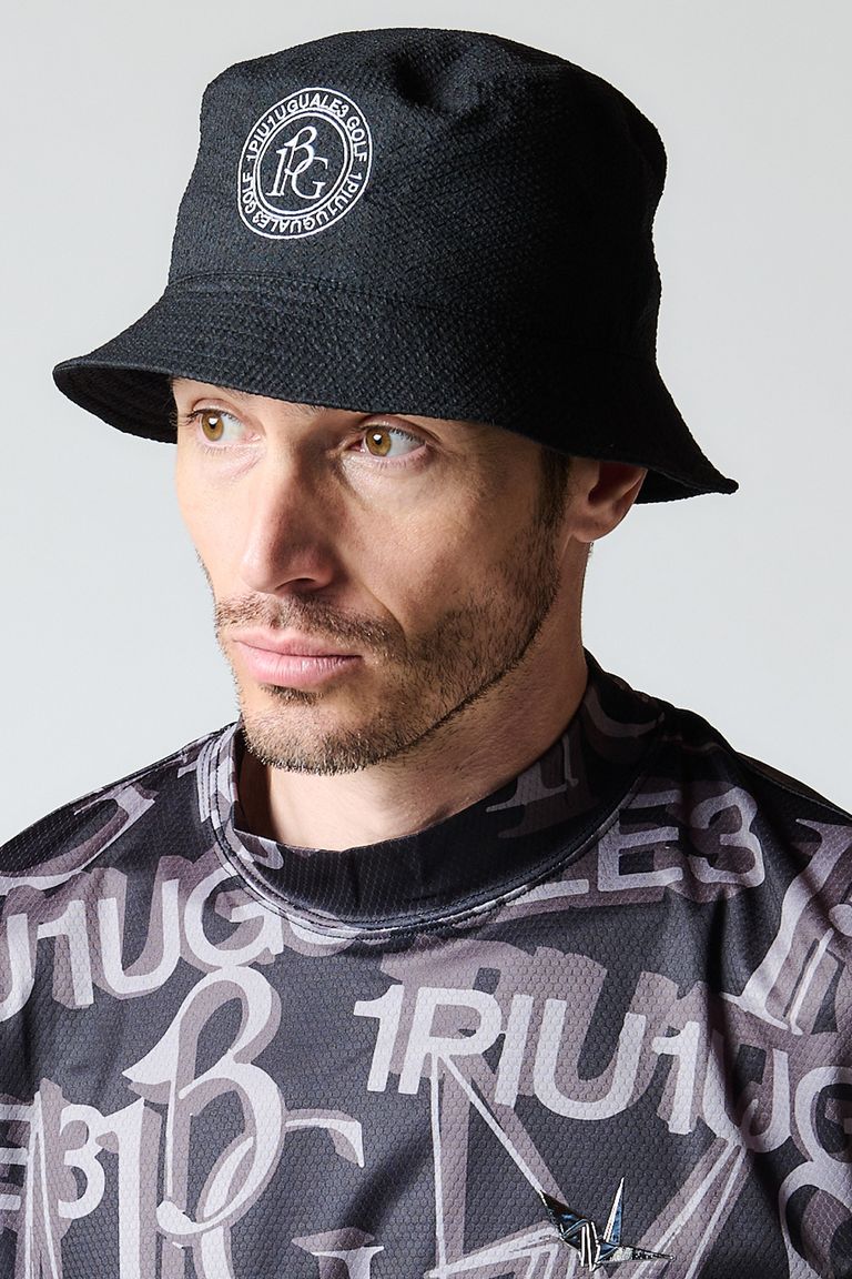 1PIU1UGUALE3 GOLF - SUCKER CIRCLE BUCKET HAT / 113Gサークル 