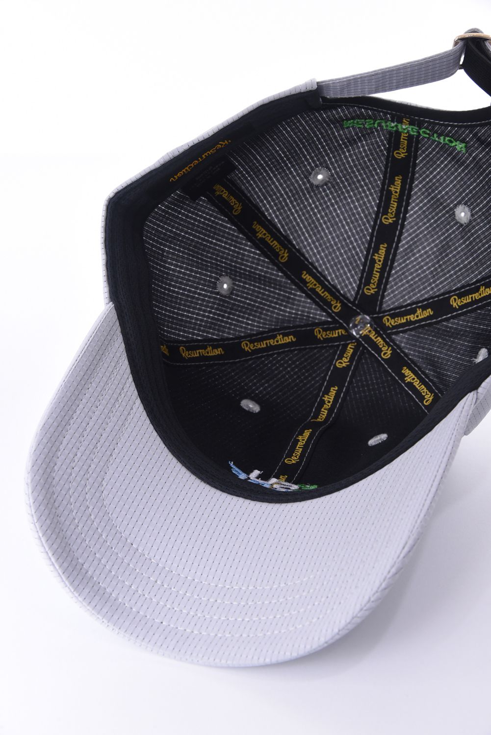 【26SS】 COLORFUL LOGO CAP / カラフルロゴ刺繍 キャップ (グレー)