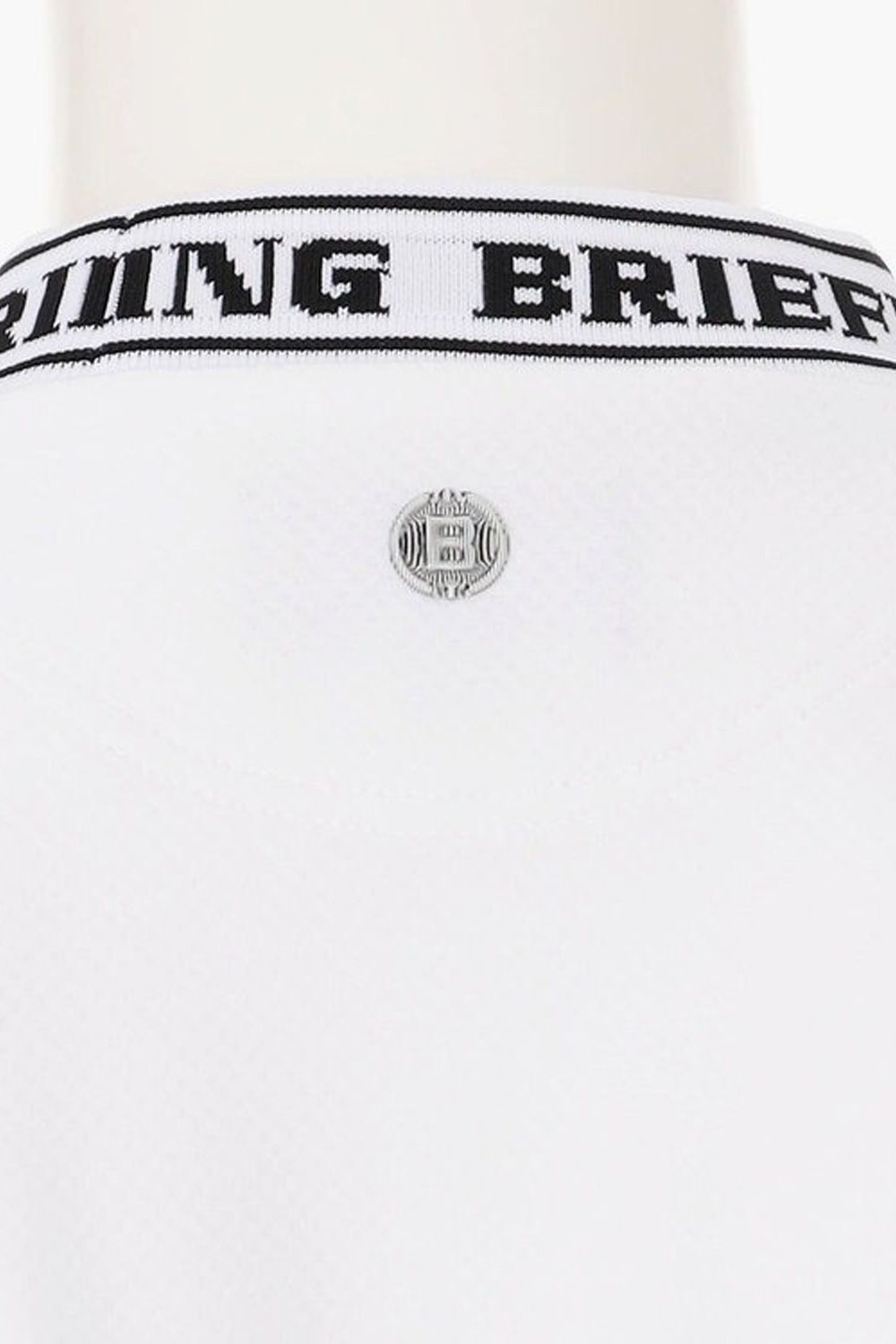 【26AW】 MS NECK LOGO LS HIGHNECK RF / ロゴ ロングスリーブ ハイネック (ホワイト)