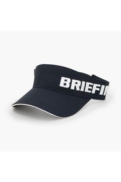 【26SS】 MEN’S ROUND LOGO VISOR / アシンメトリー ラウンドロゴ サンバイザー (ネイビー)