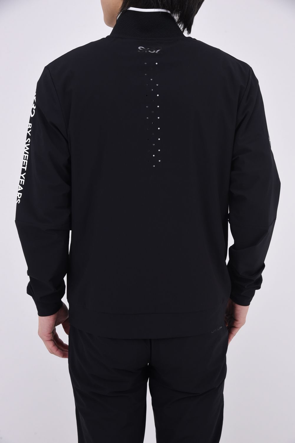 【26SS】 CARVICO STRECH JK / カルビコ ストレッチ ジップアップジャケット (ブラック)