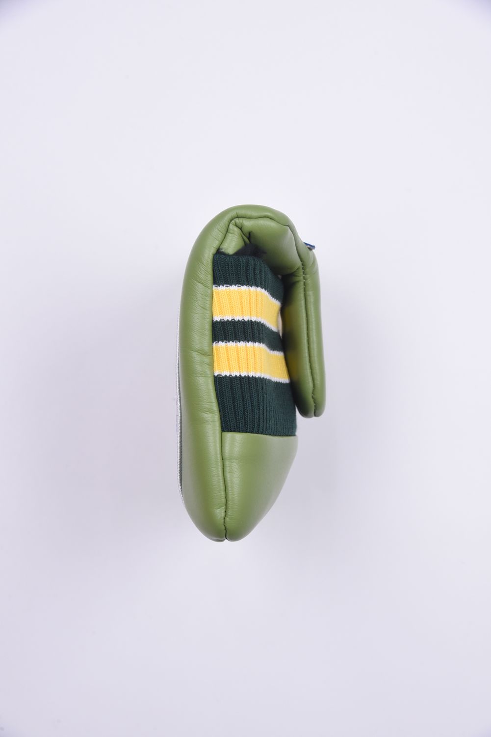 U-LEATHER MALLET PUTTER COVER / シンセティックレザー ワッペン マレット型 パターカバー (エンシニータスグラス)