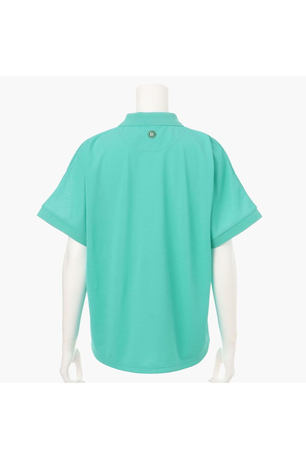 【レディース】 WOMEN‘S EARTH POLO / 鹿の子 ブランドロゴ ポロシャツ (グリーン)