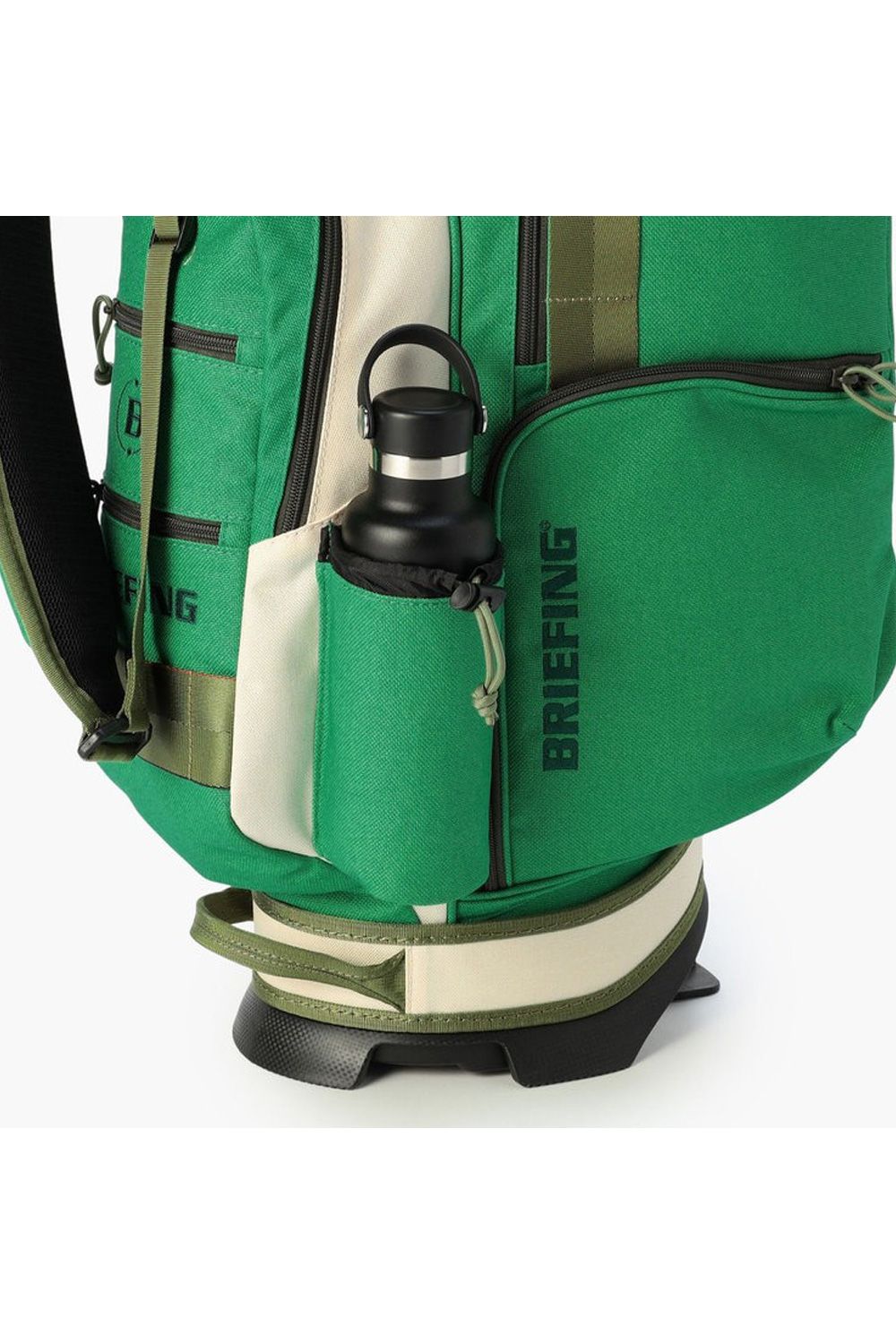 【銀行振込・代金引換不可】【返品・交換不可】 CR-8 #02 / スタンドタイプ キャディバッグ (グリーン/アイボリー)