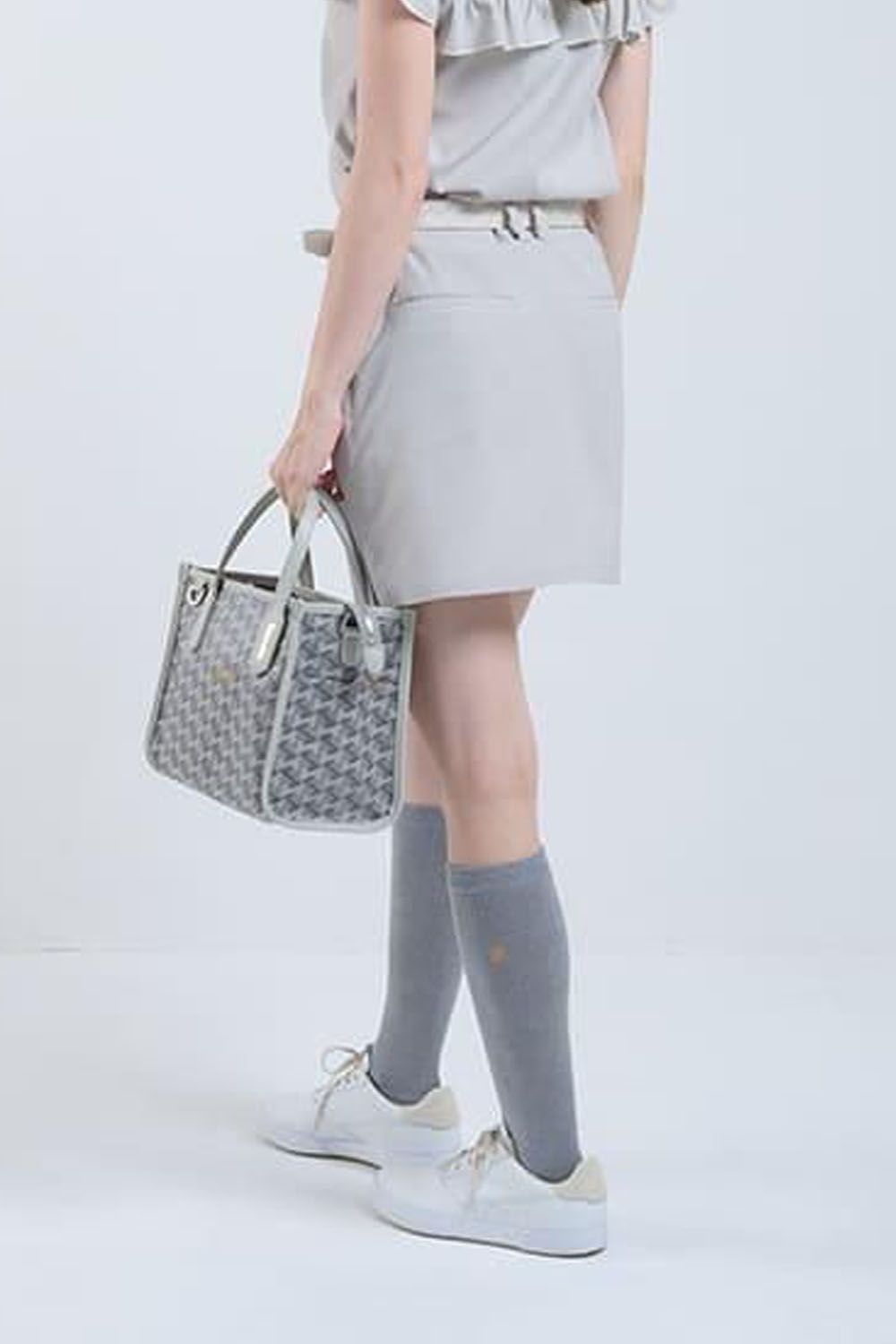 【25SS】【レディース】 WOMENS DOT AIR WRAP STYLE SKIRT / ドットエアー ラップスタイルスカート (ベージュ)*