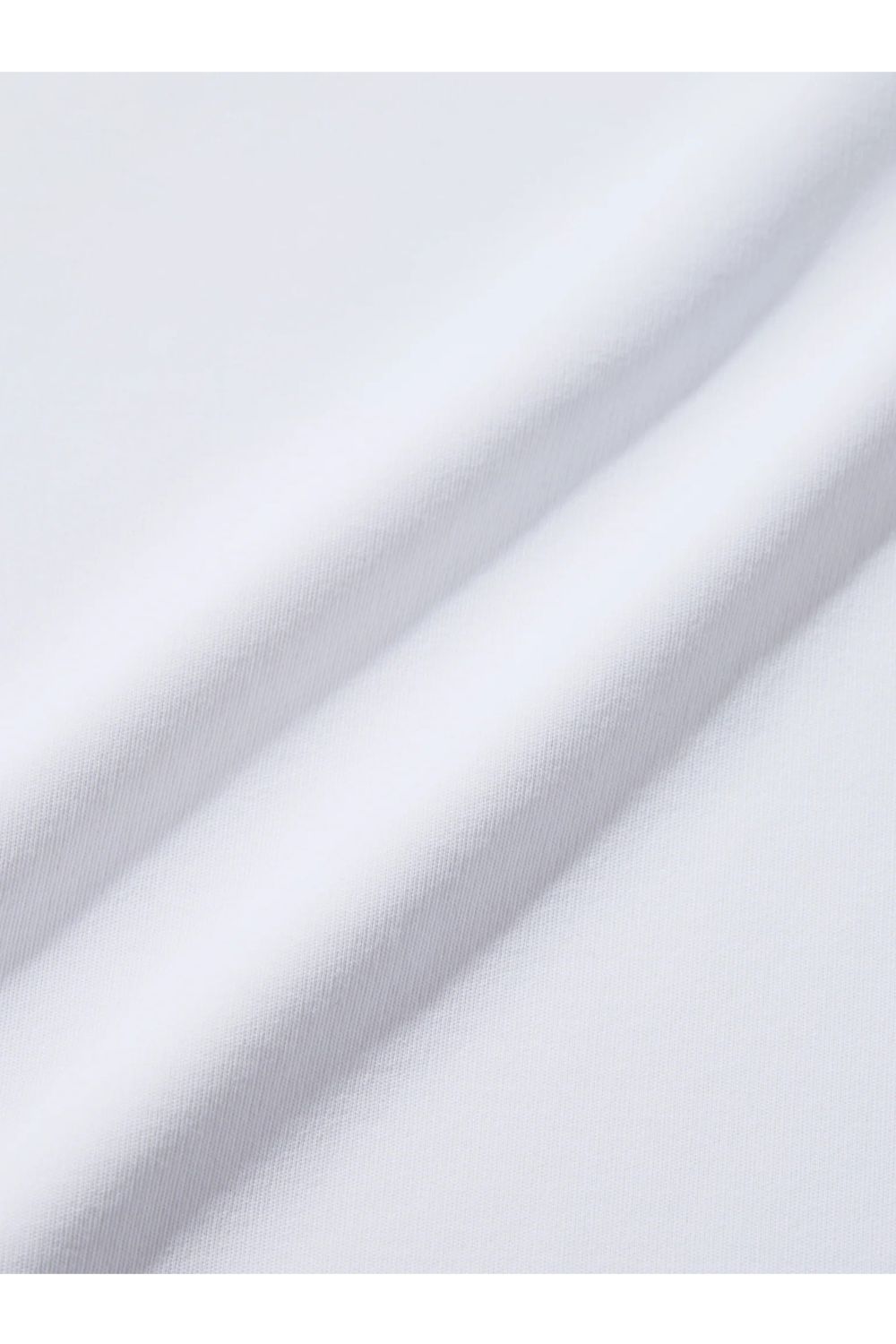 【26SS】 RIBBED HEM MOCK NECK / モンキーデザインプリント ヘムリブ モックネックTシャツ (ホワイト)