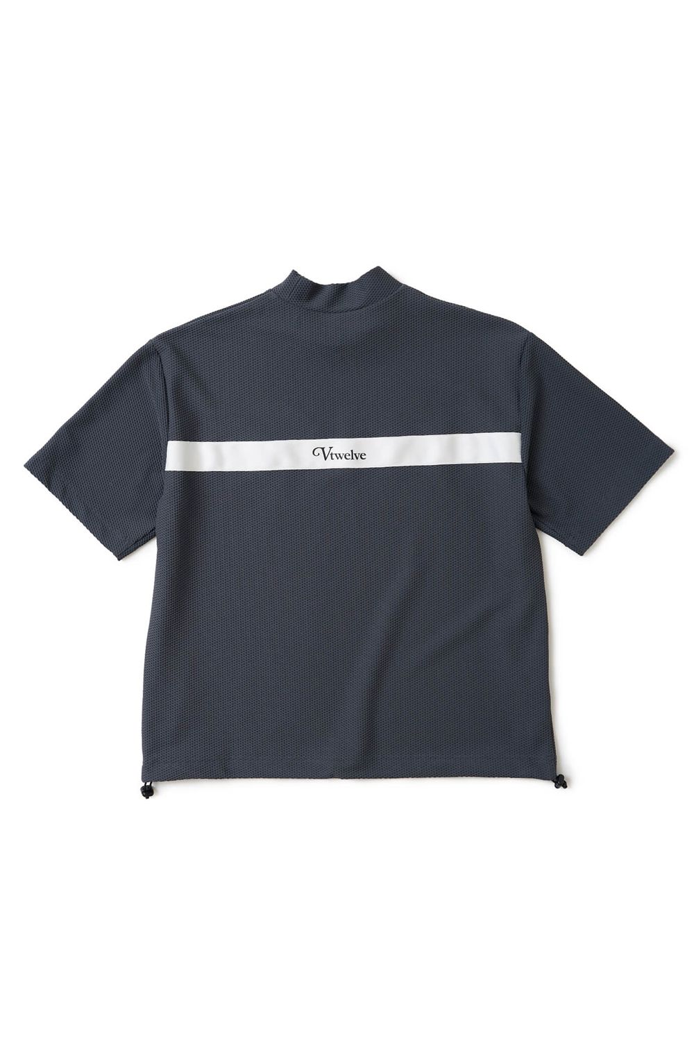【26SS】【レディース】 AIRY AWA MOCK / ワッフル生地 バックライン モックネックTシャツ (グレー)