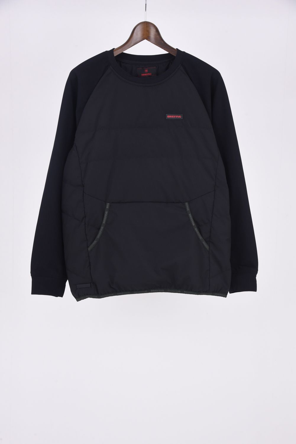 BRIEFING - MENS TAION DOWN CREW NECK / タイオン ダウン クルー