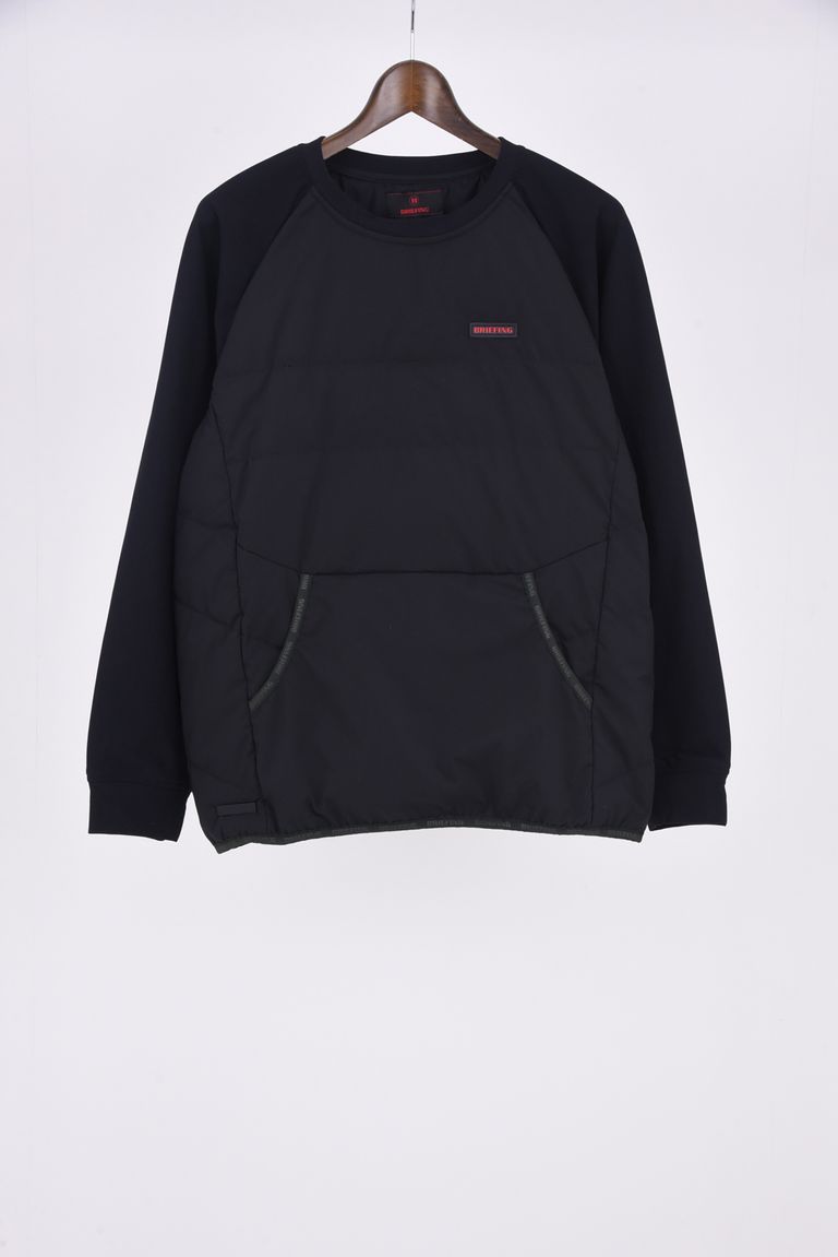 BRIEFING - MENS TAION DOWN CREW NECK / タイオン ダウン クルー  