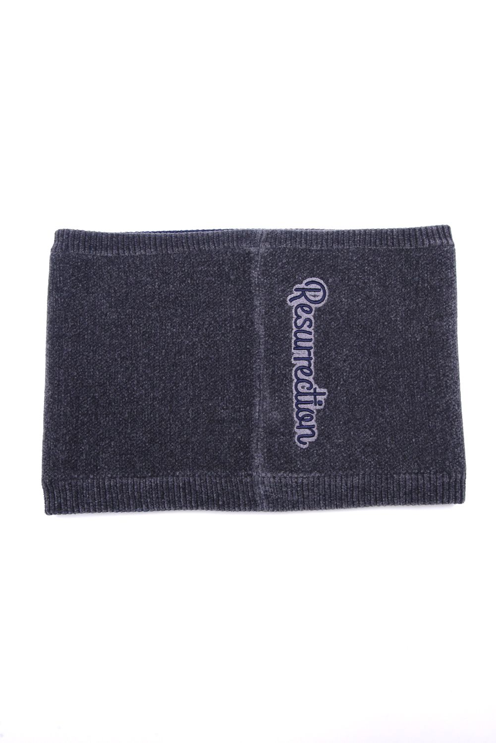 【プレゼント好適品】 REVERSIBLE NECK WARMER / リバーシブル ネックウォーマー (グレー/ネイビー)