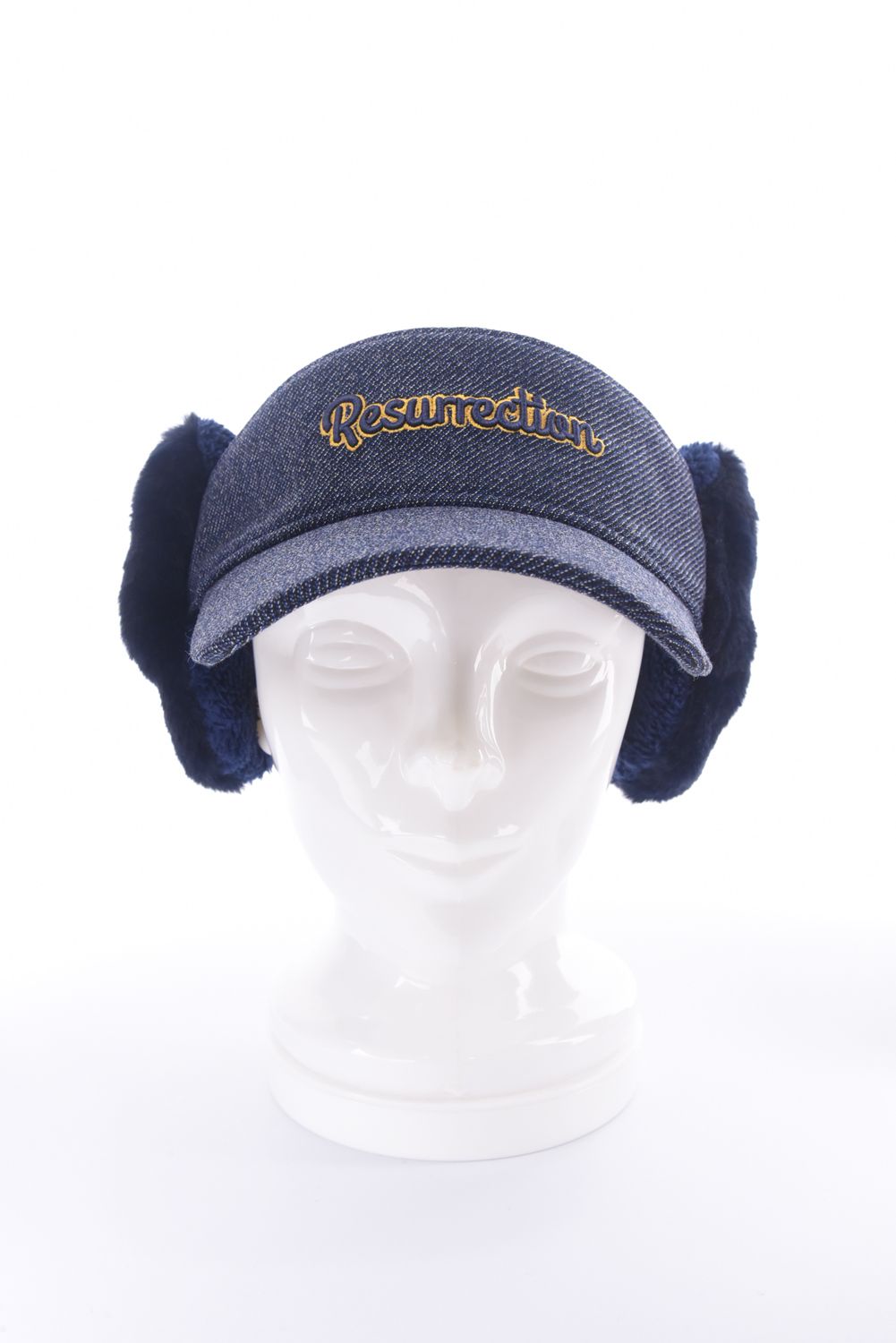 BOA EARMUFFS SUNVISOR / ボア イヤーマフ サンバイザー (ネイビーブルー)