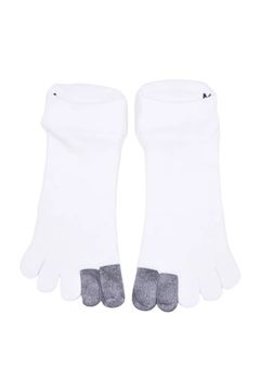 【26SS】 MEN'S CORDURA 5-TOE SOCKS / コーデュラコットン 5本指ショートソックス (ホワイト)