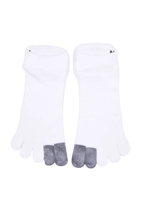 【26SS】 MEN'S CORDURA 5-TOE SOCKS / コーデュラコットン 5本指ショートソックス (ホワイト)
