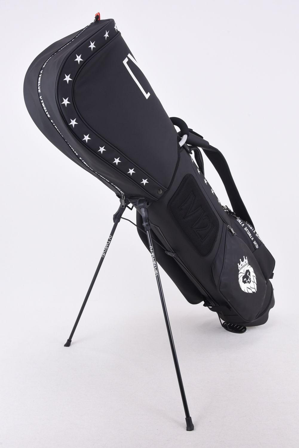 【銀行振込・代金引換不可】【返品・交換不可】 EMBO STAND CADDY / ロゴ スタンドキャディバッグ ブラック