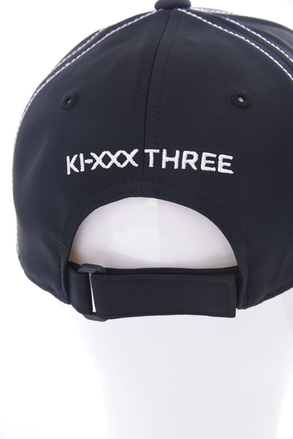 LOGO CAP / 立体ロゴ刺繍 キャップ (ブラック)