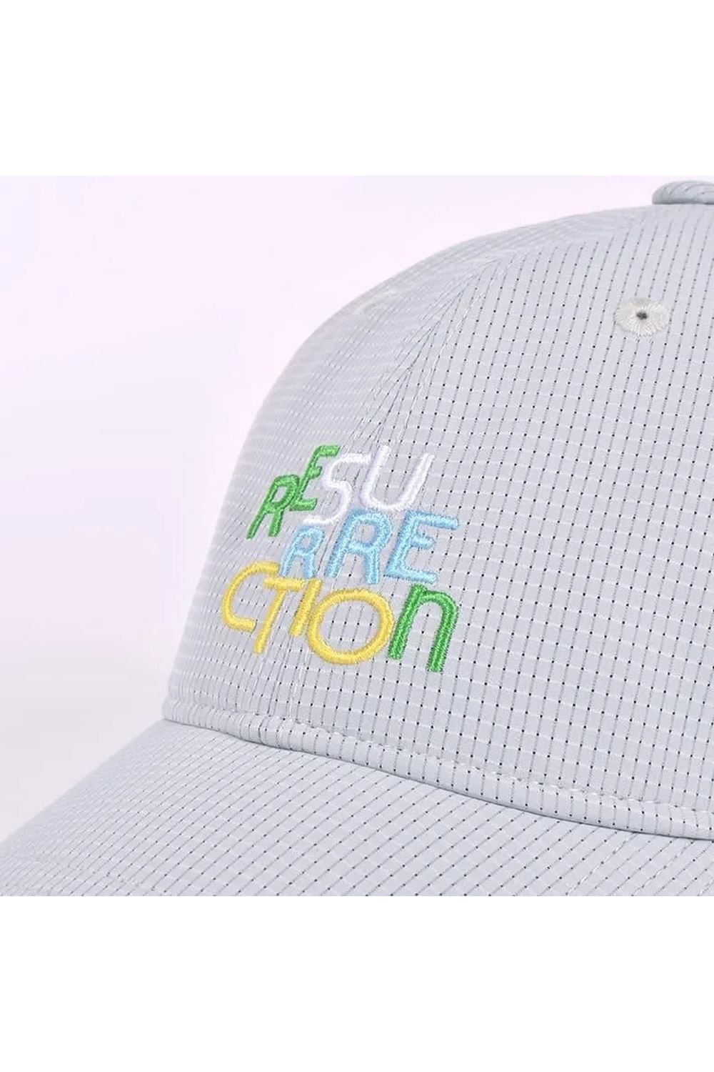 【26SS】 COLORFUL LOGO CAP / カラフルロゴ刺繍 キャップ (グレー)