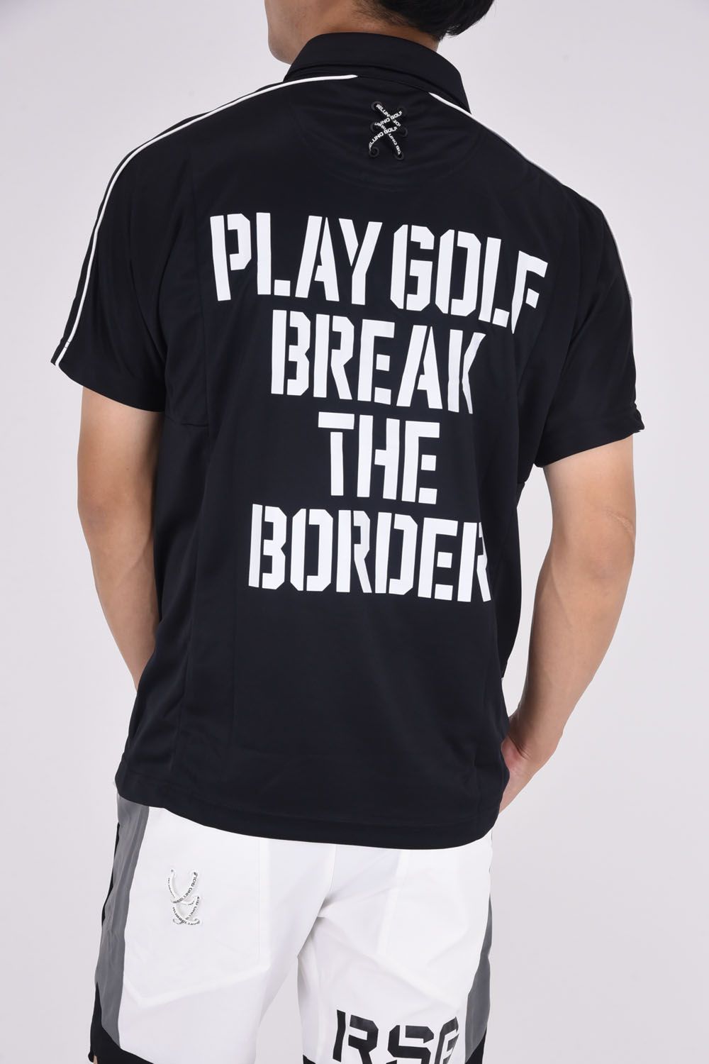 MULTI LOGO S/S POLO / マルチロゴ ショートスリーブ ポロシャツ (ブラック)