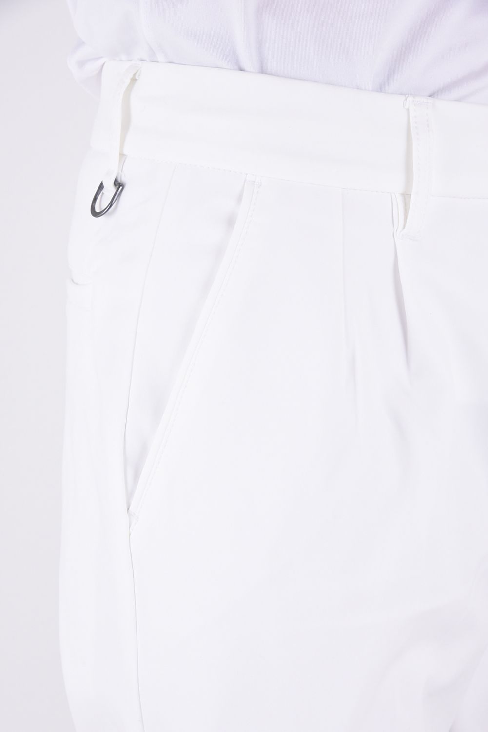 WINDPROOF LOGO SLACKS  / サイドロゴ 裏起毛スラックス オフホワイト