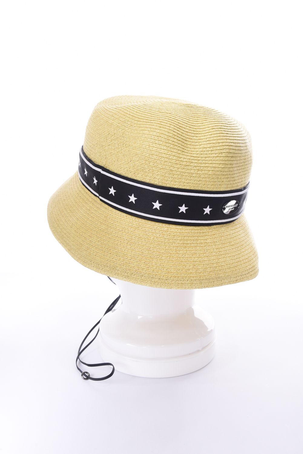 【26SS】 MIRAGE RAFFIA HAT / ラフィア調ペーパー素材 リゾートライク バケットハット (ナチュラル)