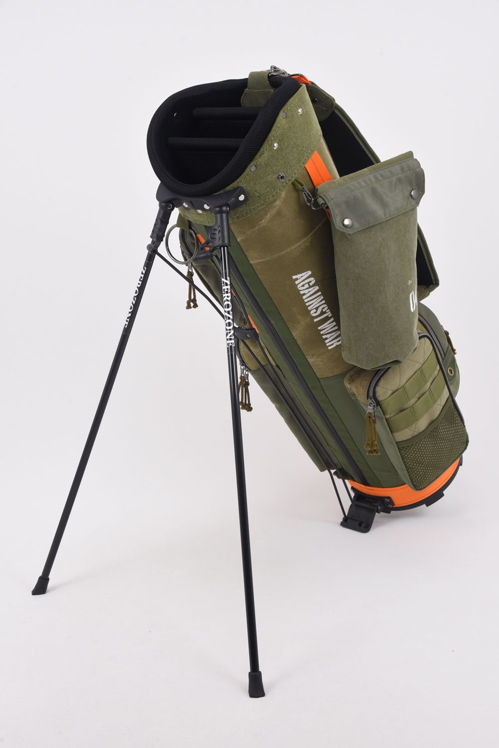 【銀行振込・代金引換不可】【返品・交換不可】 ミリタリーマテリアル スタンド キャディバッグ
