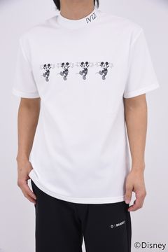 【26SS】 FUNNY MOCK / ディズニーコレクション モックネックTシャツ (ホワイト)