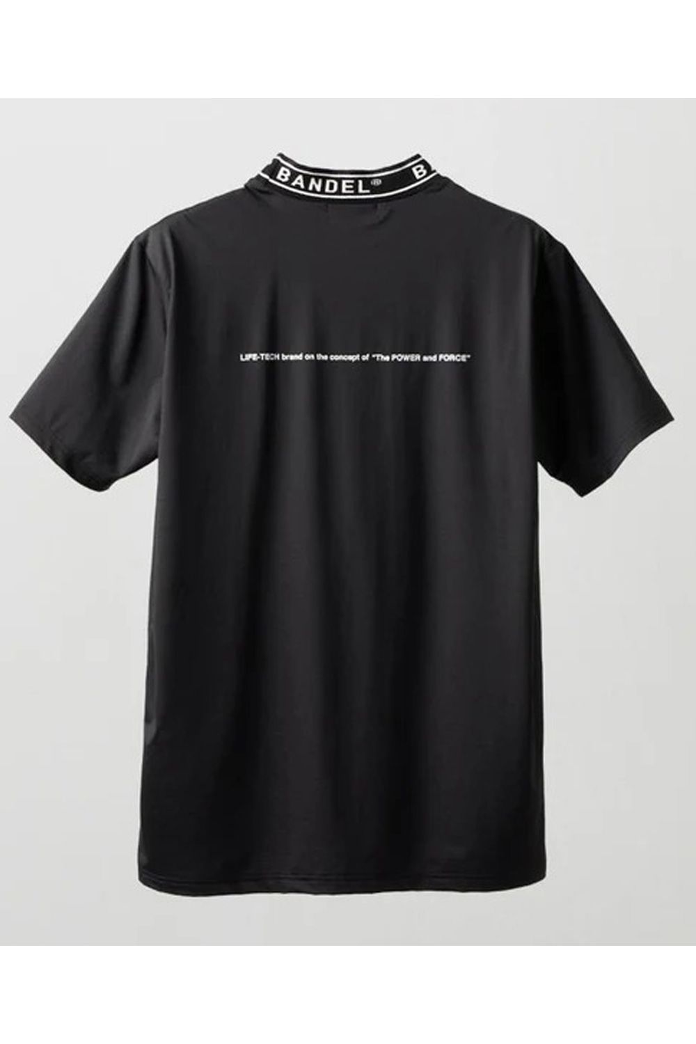 【26SS】 JACQUARD MOCK NECK / ジャガードモックネックシャツ (ブラック)