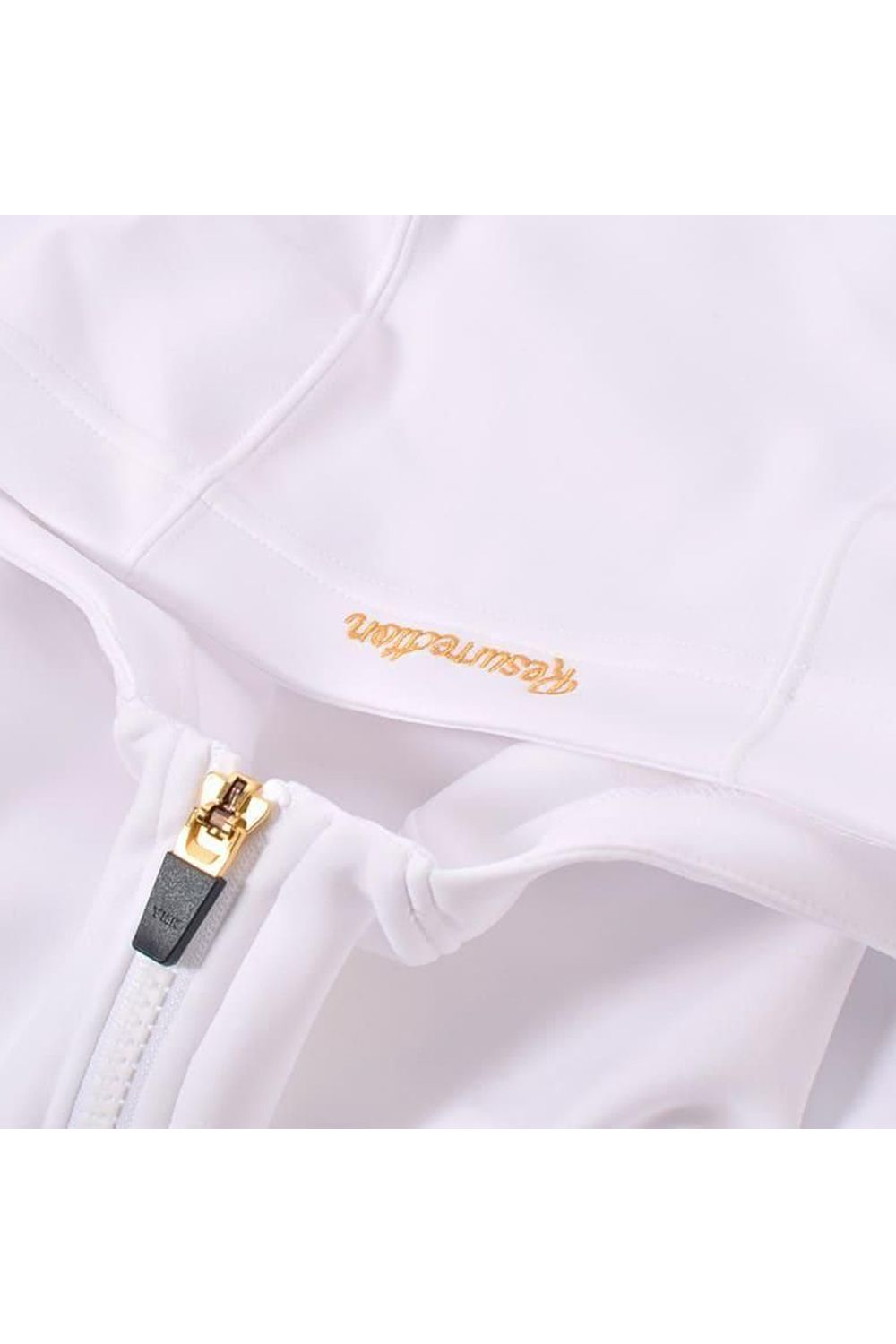 【26SS】 GM ACCENT LINE ZIP UP PARKER / モノトーンシリーズ アクセントライン ジップアップパーカー (ホワイト)*