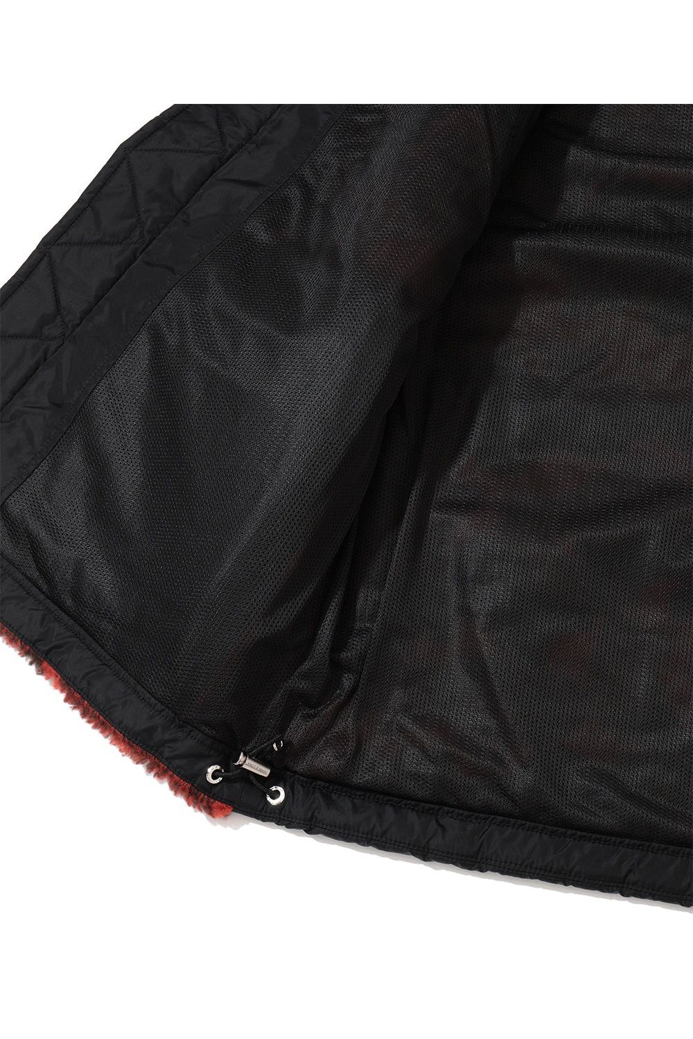 【2026AW 木村拓哉さん着用】 MERCURY CAMO BOA FLEECE VEST / カモフラジャカード ボアフリースベスト (ブラウン)