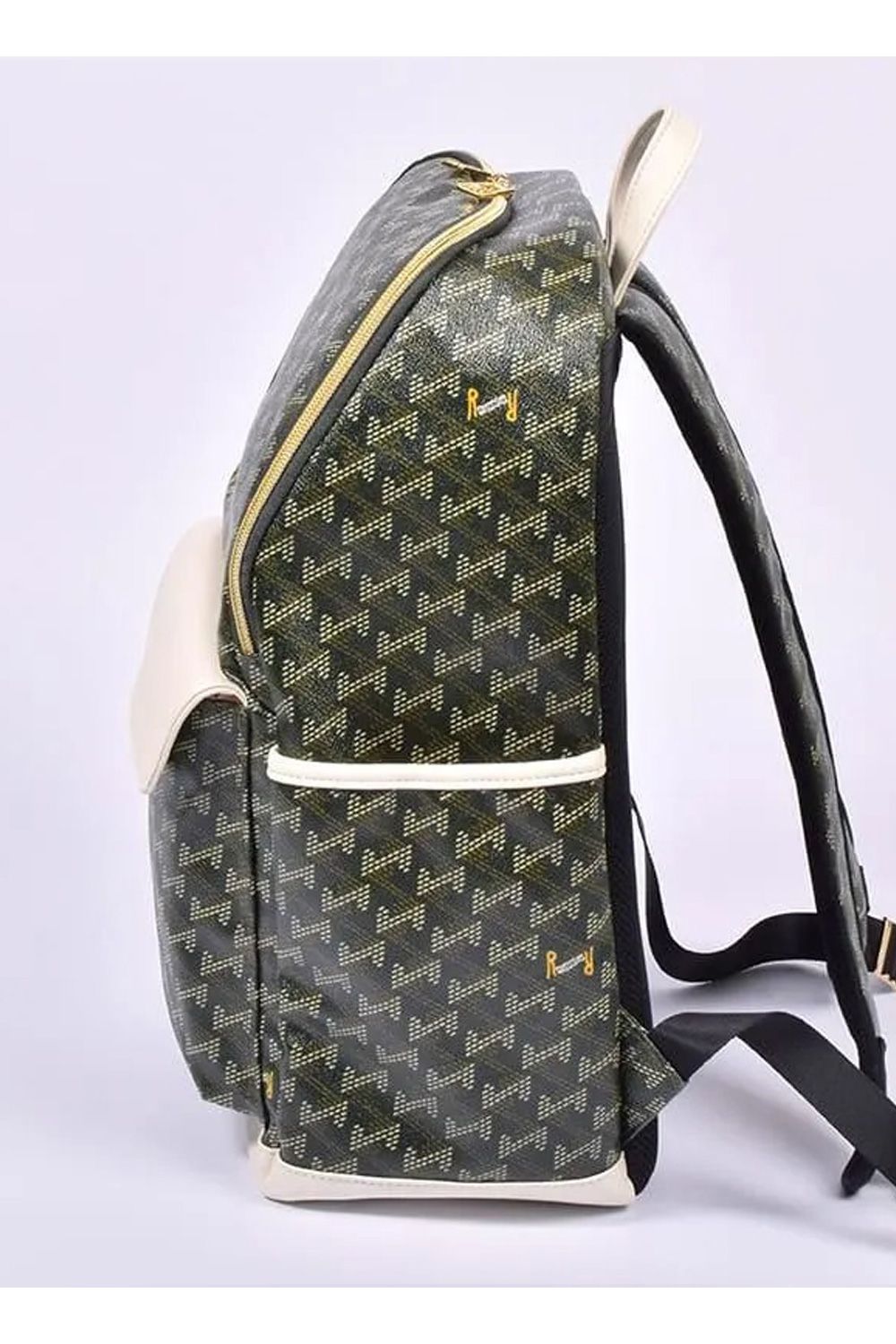 【26AW】 LARUS TRAINER (ラルストレーナー) / ブランドオリジナルテキスタイル バックパック (モミ)*