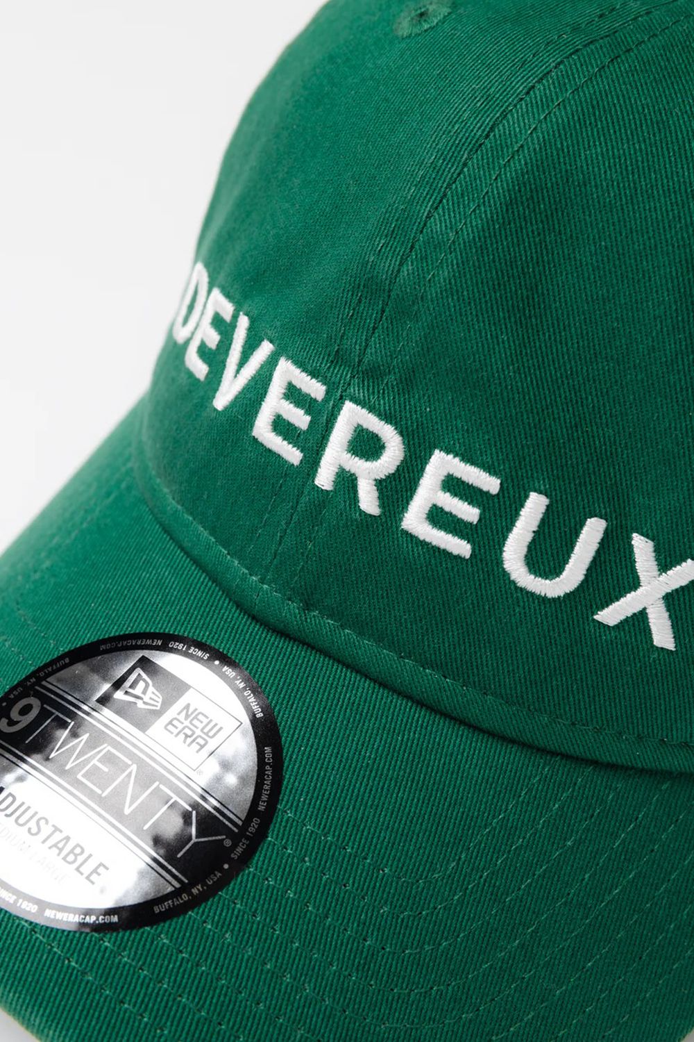 【26SS】 DVG NEWERA CAP / ブランドロゴ刺繡 ベースボールキャップ (グリーン)