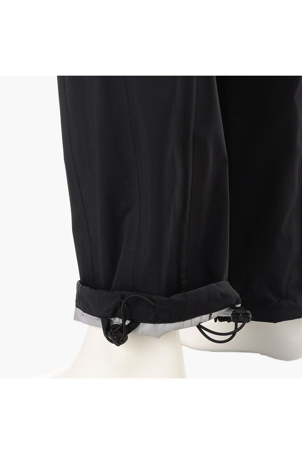 【26SS】 MEN'S WATERPROOF PANTS / マイクロリップナイロン レインパンツ (ブラック)