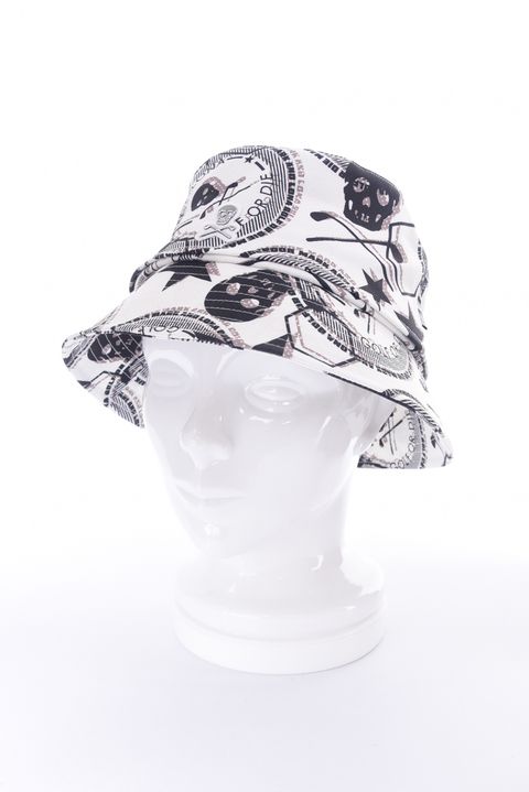 【26SS】 ATLAS VENT BUCKET HAT / アイアンスカルプリント バケットハット (ホワイト)