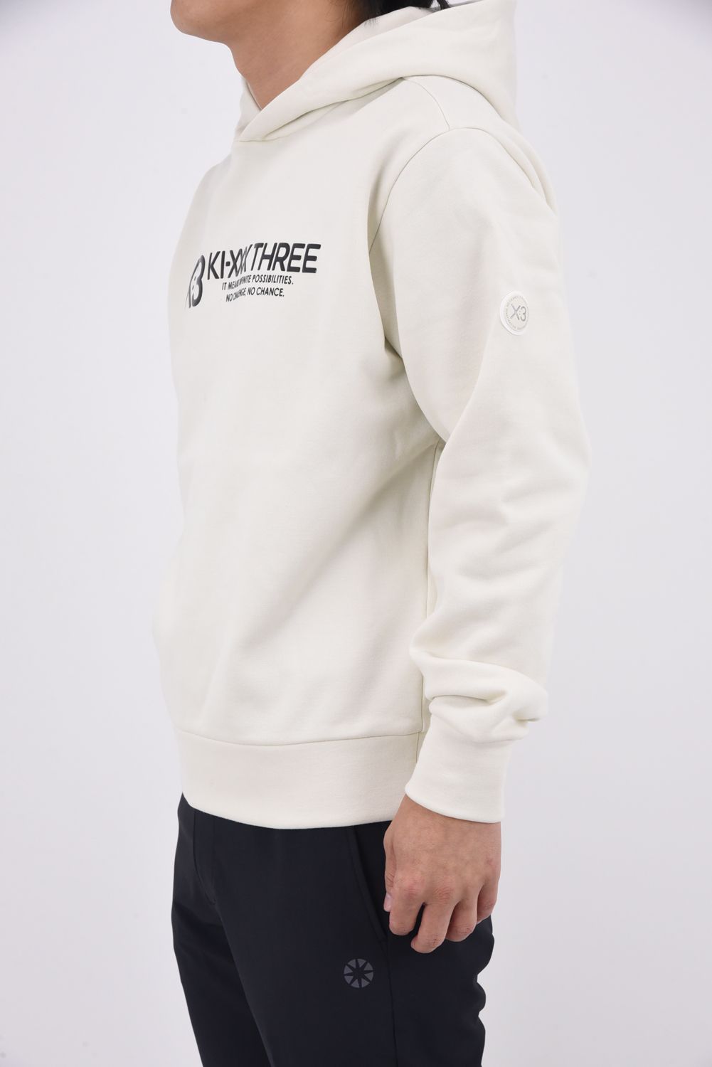 【25AW】 ACTIVE LOGO HOODIE / アクティブ ロゴ フーディー (オフホワイト)