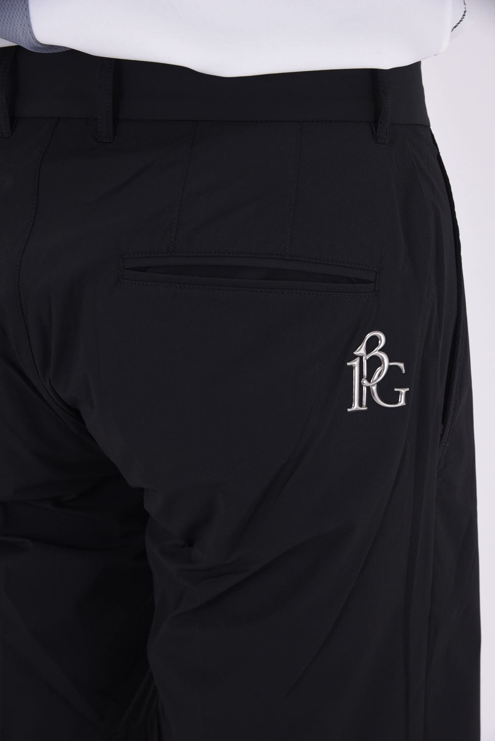 【25SS】 113 GOLF SHORT PANTS / 2WAYストレッチ ナイロンポリウレタン ショートパンツ （ブラック）