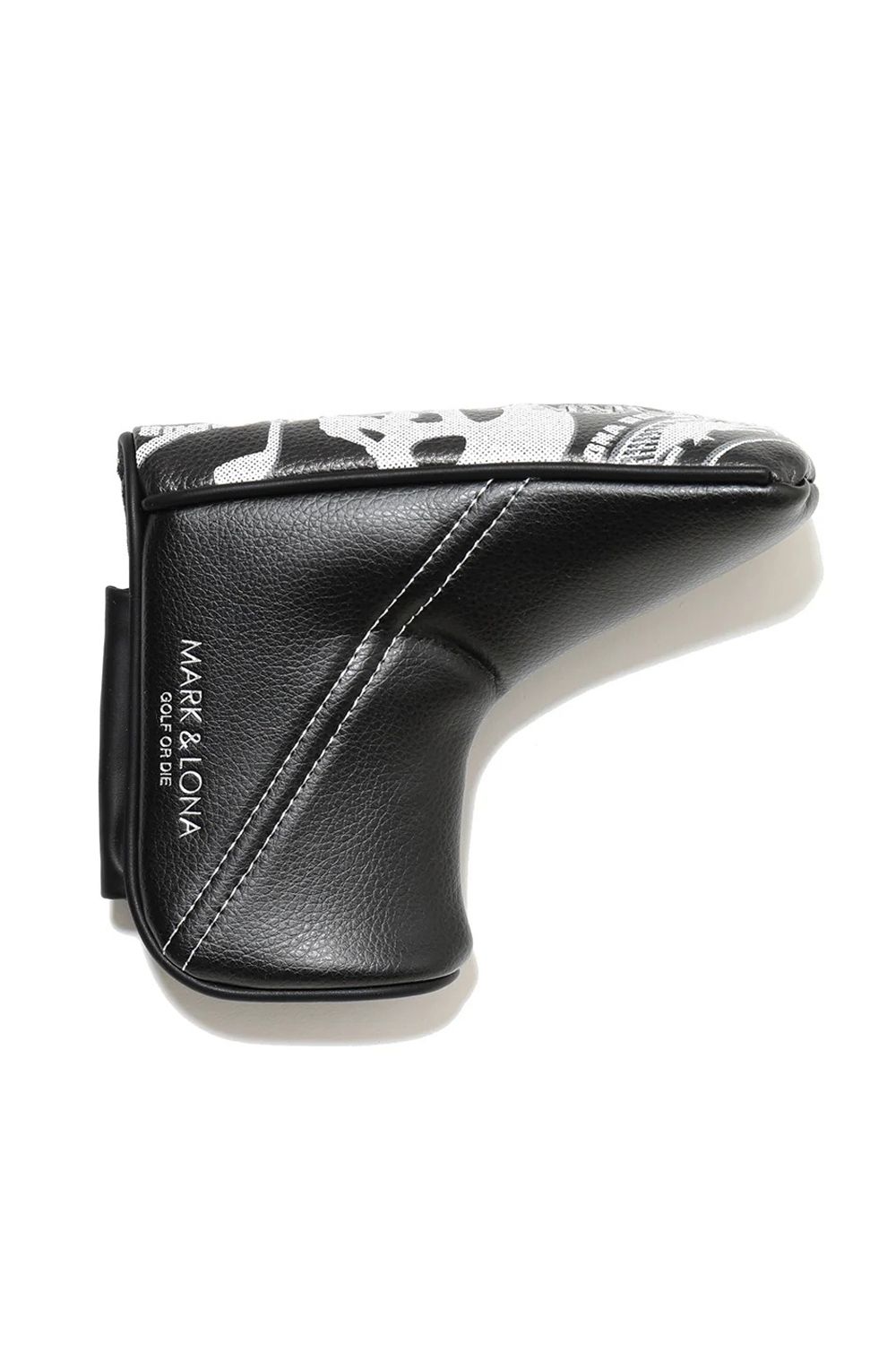 【26AW】 ATLAS SIGNATURE PING COVER / アイアンスカル シンセティックレザー ピンタイプ パターカバー (ブラック)